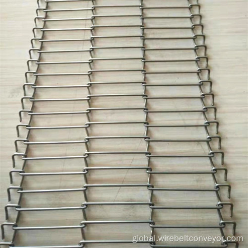 China Stainless steel flat flex wire belt Supplier